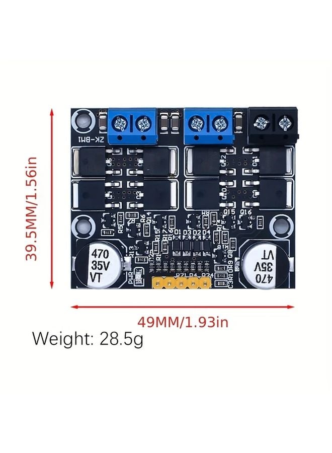 10A Dual Channel DC Motor Driver Module PWM Speed Control Forward Reverse - Image 4